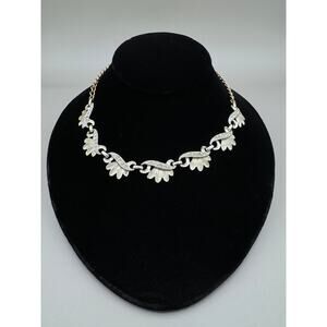 Vintage Sarah Coventry "Evening Sands" Goldtone Rhinestone Necklace